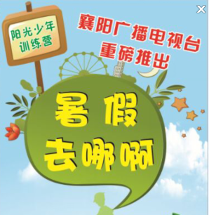 <b>襄阳广播电视台与襄阳上德联合打造 2015年“阳光少年”夏令营火热报名中……</b>