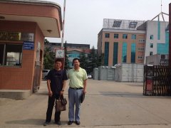 首席专家陈徐平陪同高新区就业训练中心主任张